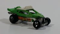 2010 Hot Wheels HW Garage Dune It Up Pearl Metallic Green Die Cast Toy Car Vehicle