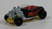 1994 Hot Wheels Roadster Flame Rider Black Die Cast Toy Hot Rod Car Vehicle McDonald's Happy Meal