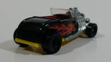 1994 Hot Wheels Roadster Flame Rider Black Die Cast Toy Hot Rod Car Vehicle McDonald's Happy Meal