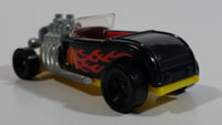 1994 Hot Wheels Roadster Flame Rider Black Die Cast Toy Hot Rod Car Vehicle McDonald's Happy Meal