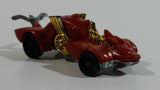 2014 Hot Wheels HW City Medieval Rides Knight Draggin' Dark Orange Die Cast Toy Car Vehicle