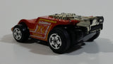 1985 Hot Wheels XV Racer Red Orange Motorized Friction Die Cast Toy Car Vehicle - Hong Kong