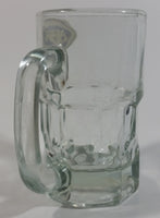 Vintage A & W Root Beer Logo 5 3/4" Tall Clear Glass Mug