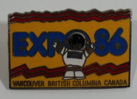 1986 Vancouver Exposition Expo 86 Ernie The Astronaut Vancouver British Columbia Canada Enamel Metal Lapel Pin