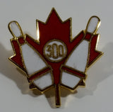 300 Bowling Award Canadian Maple Leaf Enamel Metal Lapel Pin