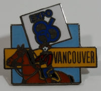 1986 Vancouver Exposition Expo 86 RCMP Enamel Metal Lapel Pin