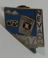 Nevada State Shaped Enamel Metal Lapel Pin