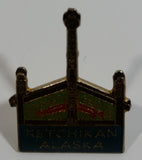 Ketchikan, Alaska Enamel Metal Lapel Pin Souvenir Travel Collectible