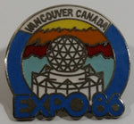 1986 Vancouver Exposition Expo 86 Science Center Metal Lapel Pin