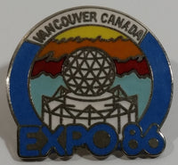 1986 Vancouver Exposition Expo 86 Science Center Metal Lapel Pin