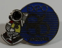 1986 Vancouver Exposition Expo 86 Ernie The Astronaut Enamel Metal Lapel Pin