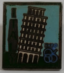 1986 Vancouver Exposition Expo 86 Italy Leaning Tower of Pisa Themed Enamel Metal Lapel Pin