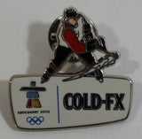 2010 Vancouver Winter Olympics Games Cold FX Ice Hockey Themed Enamel Metal Lapel Pin