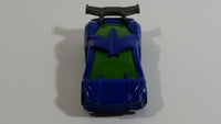 2012 McDonald's Hot Wheels Impavido 1 Blue 6/8 Die Cast Toy Car Vehicle