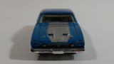 2010 Hot Wheels All Stars '73 Ford Falcon XB Metallic Blue Die Cast Toy Muscle Car Vehicle