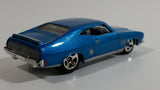 2010 Hot Wheels All Stars '73 Ford Falcon XB Metallic Blue Die Cast Toy Muscle Car Vehicle