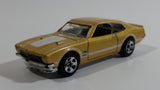 2010 Hot Wheels '71 Maverick Grabber Gold Die Cast Toy Muscle Car Vehicle