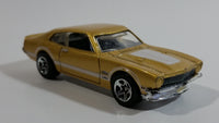 2010 Hot Wheels '71 Maverick Grabber Gold Die Cast Toy Muscle Car Vehicle