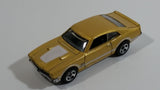 2010 Hot Wheels '71 Maverick Grabber Gold Die Cast Toy Muscle Car Vehicle