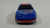 1995 Racing Champions Premier Edition NASCAR #8 Jeff Burton Raybestos Blue and White Die Cast Toy Race Car Vehicle