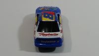 1995 Racing Champions Premier Edition NASCAR #8 Jeff Burton Raybestos Blue and White Die Cast Toy Race Car Vehicle