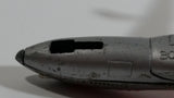 Vintage Lintoy Boeing 747 Canadian Pacific Air Lines CP Air Jumbo Jet Red and Grey Die Cast Toy Airplane