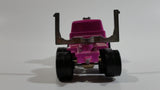 Vintage 1971 Lesney Matchbox Super Kings Scammel Contractor Purple Pink Semi Log Hauling Truck Pink Purple Die Cast Toy Car Vehicle