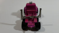 Vintage 1971 Lesney Matchbox Super Kings Scammel Contractor Purple Pink Semi Log Hauling Truck Pink Purple Die Cast Toy Car Vehicle