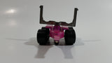 Vintage 1971 Lesney Matchbox Super Kings Scammel Contractor Purple Pink Semi Log Hauling Truck Pink Purple Die Cast Toy Car Vehicle