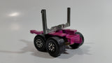 Vintage 1971 Lesney Matchbox Super Kings Scammel Contractor Purple Pink Semi Log Hauling Truck Pink Purple Die Cast Toy Car Vehicle