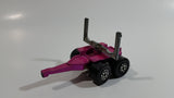 Vintage 1971 Lesney Matchbox Super Kings Scammel Contractor Purple Pink Semi Log Hauling Truck Pink Purple Die Cast Toy Car Vehicle