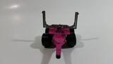 Vintage 1971 Lesney Matchbox Super Kings Scammel Contractor Purple Pink Semi Log Hauling Truck Pink Purple Die Cast Toy Car Vehicle