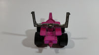 Vintage 1971 Lesney Matchbox Super Kings Scammel Contractor Purple Pink Semi Log Hauling Truck Pink Purple Die Cast Toy Car Vehicle