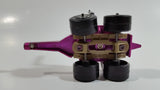 Vintage 1971 Lesney Matchbox Super Kings Scammel Contractor Purple Pink Semi Log Hauling Truck Pink Purple Die Cast Toy Car Vehicle