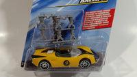 2008 Hot Wheels Speed Racer Movie Racer X Street Car Pump Jacks Yellow Plastic Die Cast Toy Car Vehicle 10SP - New in Package Sealed