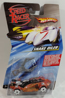 2008 Hot Wheels Speed Racer Movie Snake Oiler Orange Spear Hooks Die Cast Toy Car Vehicle Bling - New in Package Sealed