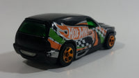 2013 Hot Wheels Auto Motion Speedway Fandango Black Plastic Body Die Cast Toy Car Vehicle