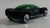 2008 Hot Wheels Hybrid Racers 2002 Autonomy Concept Black Die Cast Toy Car Vehicle with Removable Body