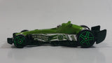 2008 Hot Wheels Hybrid Racers F-Racer Light Green Die Cast Toy Race Car Vehicle