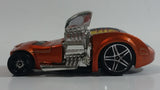 2006 Hot Wheels Big Blocks Twin Mill Hardnoze Metallic Orange Die Cast Toy Race Car Vehicle