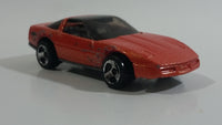 2001 Hot Wheels 1980 Corvette Pearl Orange Die Cast Toy Car Vehicle