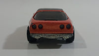 2001 Hot Wheels 1980 Corvette Pearl Orange Die Cast Toy Car Vehicle