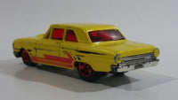 2007 Hot Wheels All Stars Ford Thunderbolt Yellow Die Cast Toy Muscle Car Vehicle