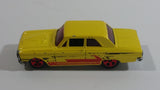 2007 Hot Wheels All Stars Ford Thunderbolt Yellow Die Cast Toy Muscle Car Vehicle