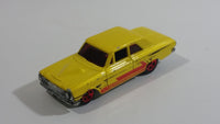 2007 Hot Wheels All Stars Ford Thunderbolt Yellow Die Cast Toy Muscle Car Vehicle