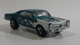 2007 Hot Wheels All Stars '67 Pontiac GTO Metalflake Teal Die Cast Toy Muscle Car Vehicle