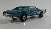 2007 Hot Wheels All Stars '67 Pontiac GTO Metalflake Teal Die Cast Toy Muscle Car Vehicle