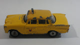 Rare Vintage metOsul #10 Mercedes-Benz 200 Taxi Cab Yellow 1/43 Scale Die Cast Toy Car Vehicle - Portugal