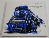 Canadian National Railway "Northern Type" No. 6218 Train Locomotive Ceramic Tile