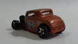 2008 Hot Wheels Customizers Corner Shop '32 Ford Vicky Metallic Copper Die Cast Toy Car Hot Rod Vehicle